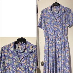 Purple Vintage Dress